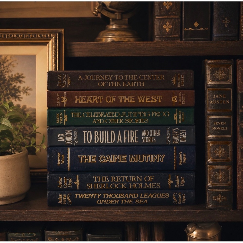Reader's Digest World's Best Reading 7 Book Set Multicolor Hardcover Classics